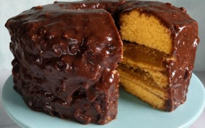 Coffee Crisp Bundt Cake